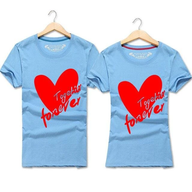 Together Forever Couple T Shirts - Image 2