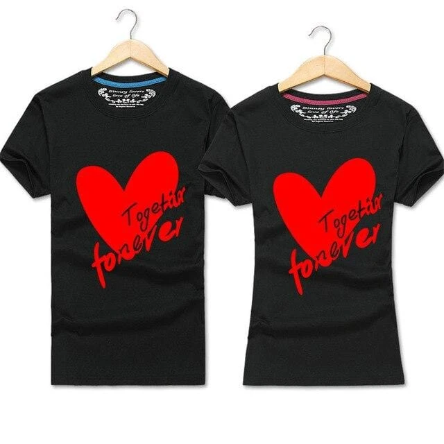 Together Forever Couple T Shirts - Image 6