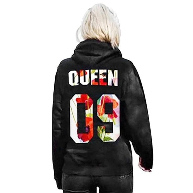 Couple Hoodies King And Queen 09 - Image 3