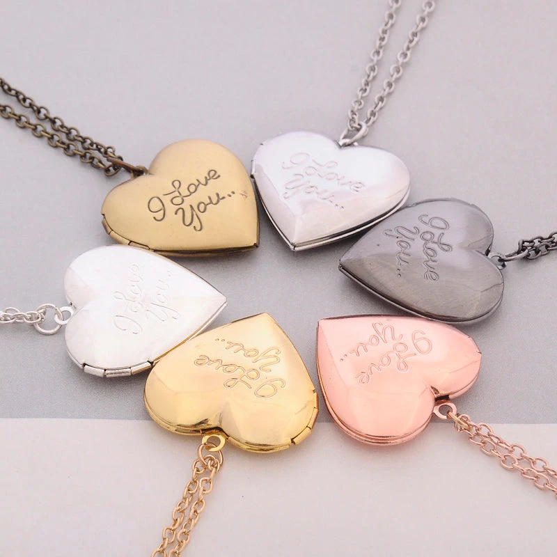 Heart Locket Necklace - Image 2