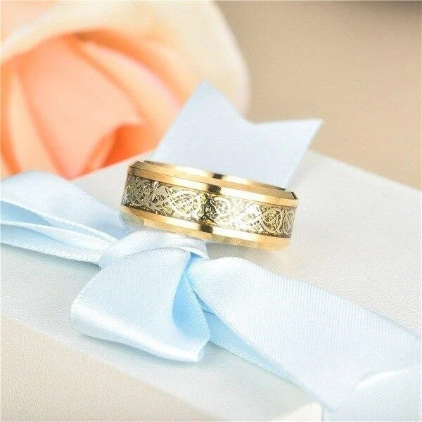 Gold Ring For Valentine's Day - Image 3