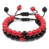 Red Bead Bracelets For Couples