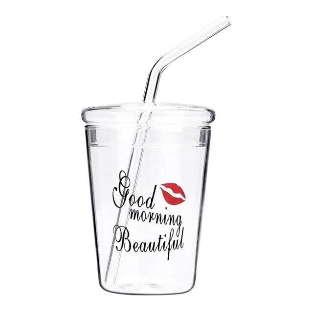 Couple Cup With Straw - Image 2
