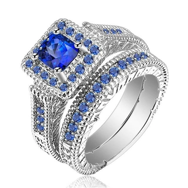 Blue Promise Rings - Image 2