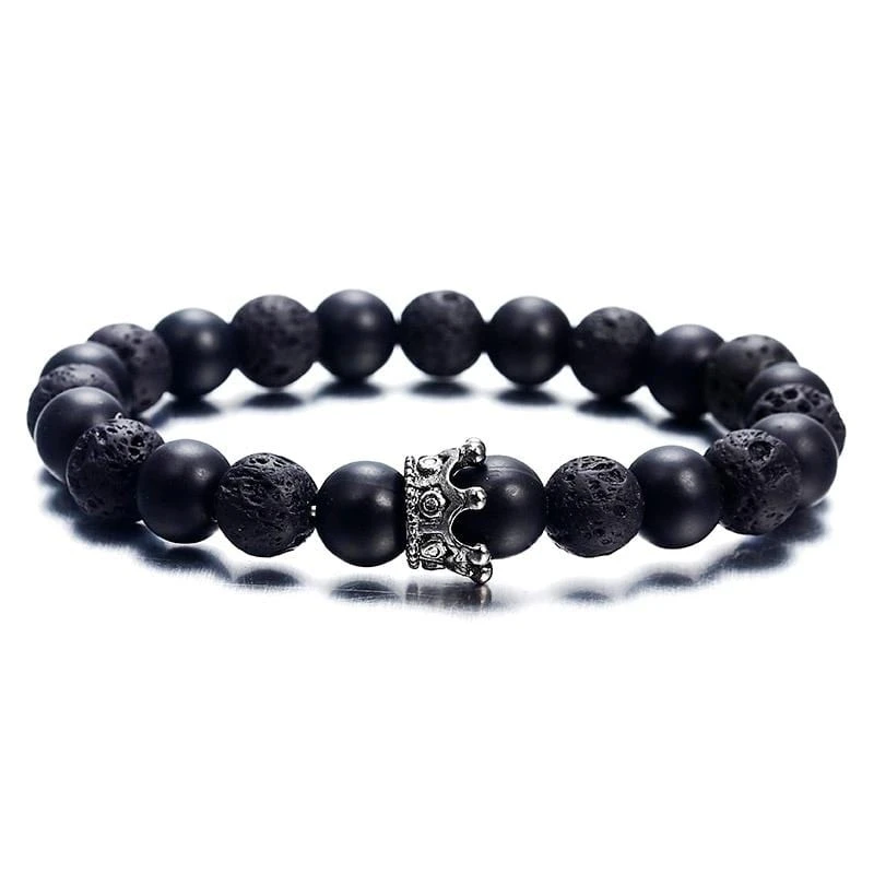 Couple Bracelet Matte Black - Image 3