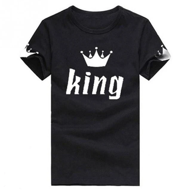 Couple T-shirt King And Queen Crown Shirts - Image 5