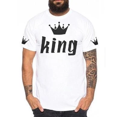Couple T-shirt King And Queen Crown Shirts - Image 3