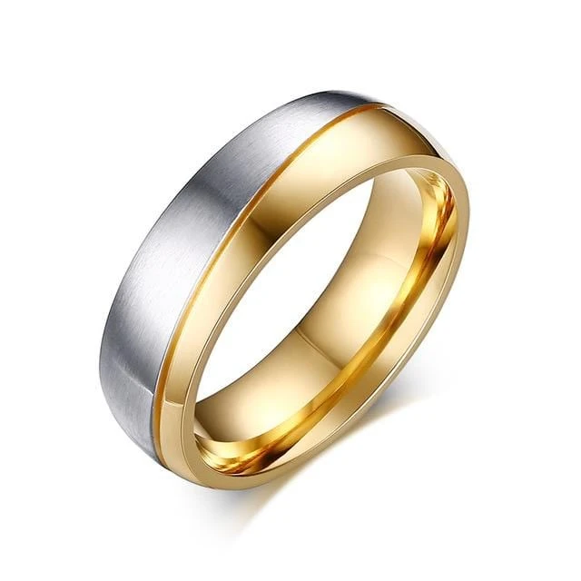 Stainless Steel Promise Rings - Image 2