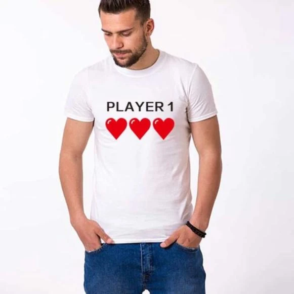 Funny Couple Shirts Player 1 And Player 2 - Image 2