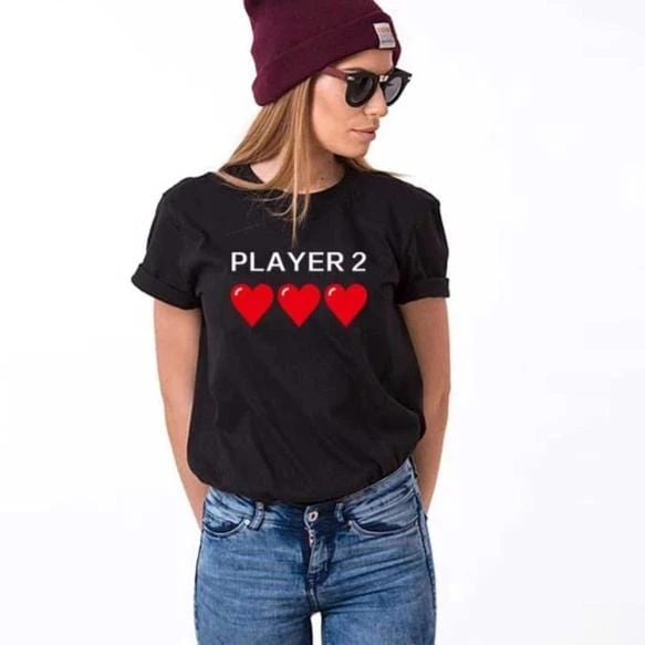 Funny Couple Shirts Player 1 And Player 2 - Image 7