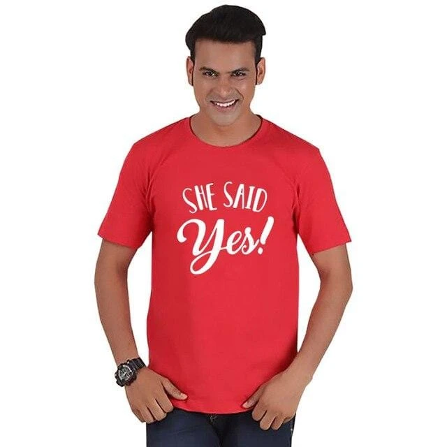 She Said Yes Shirt Couple - Image 7