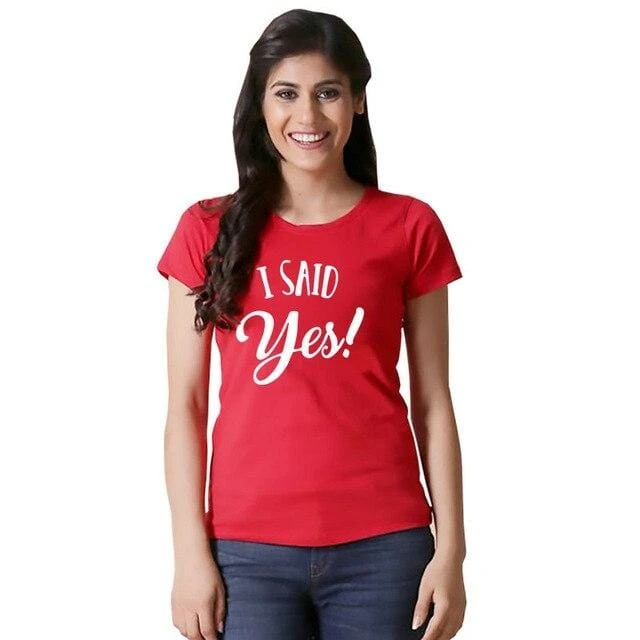 She Said Yes Shirt Couple - Image 6