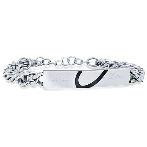 Stainless Steel Couple Bracelets - Image 4