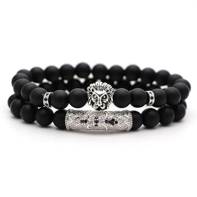 Lion Matching Bracelets For Couples