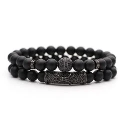 Couple Bracelets Black