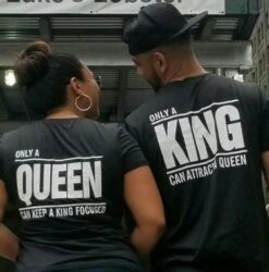 Matching Shirts Only A King And Only A Queen
