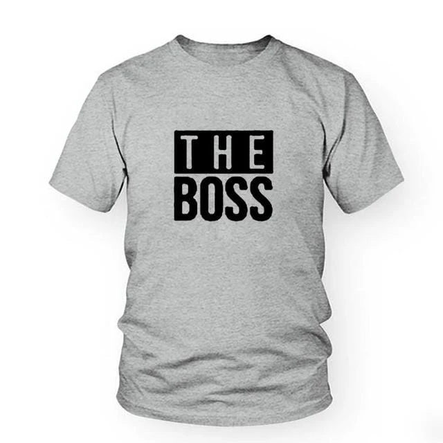 Matching Couple Shirts His And Her The Real Boss - Image 13