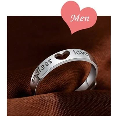 Heart Shaped Promise Rings - Image 3