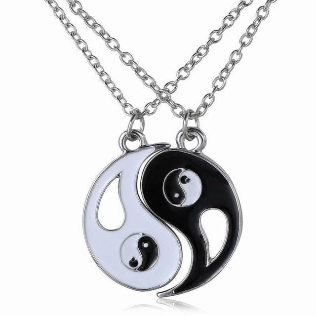 Yin And Yang Couple Necklace