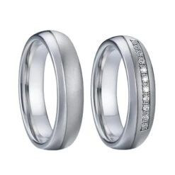 Sterling Silver Wedding Rings