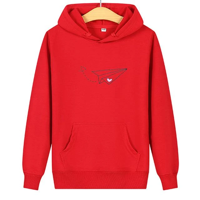 Matching Couple Hoodies Airplane - Image 6