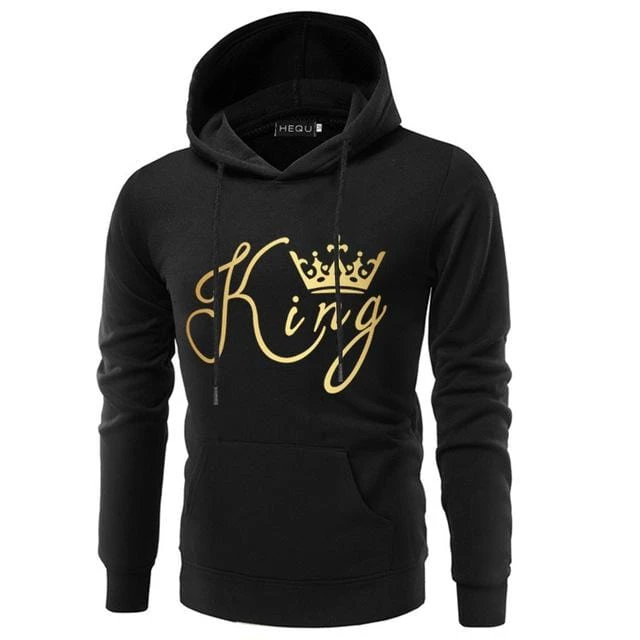 Matching Couple Hoodies King And Queen - Image 3