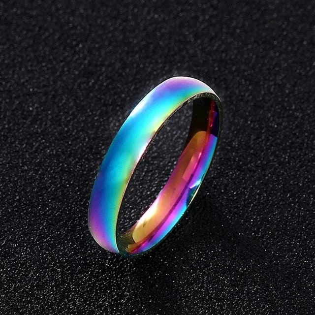 Multicolor Rings For Couples - Image 3
