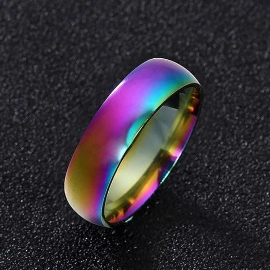 Multicolor Rings For Couples - Image 4