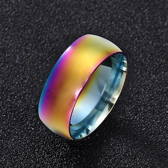 Multicolor Rings For Couples - Image 5