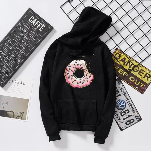 Couple Hoodies Cute Donuts - Image 6