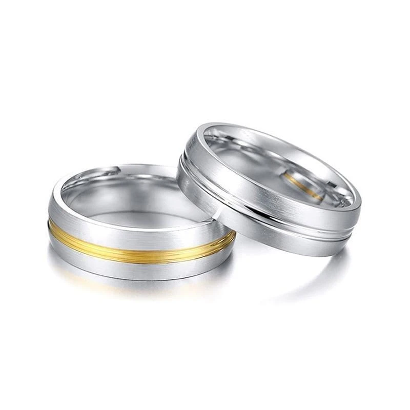 Wedding Rings Set For Man And Woman