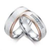 Rose Gold Promise Rings For Couples