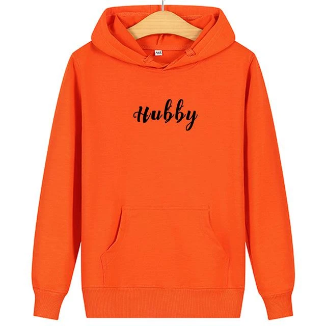 Hubby Wifey Couple Hoodies - Image 13