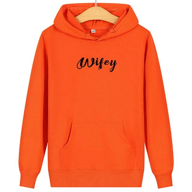 Hubby Wifey Couple Hoodies - Image 12