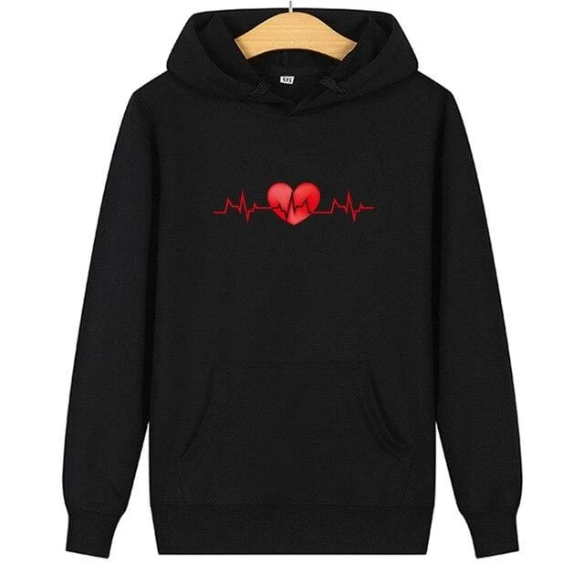 Matching Hoodies Graphic Hearts - Image 13