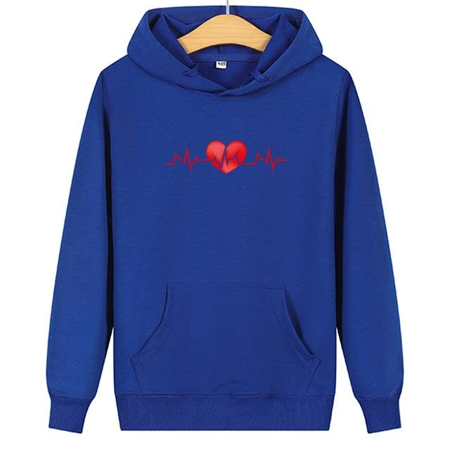 Matching Hoodies Graphic Hearts - Image 8