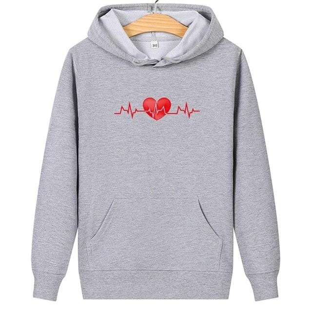 Matching Hoodies Graphic Hearts - Image 10