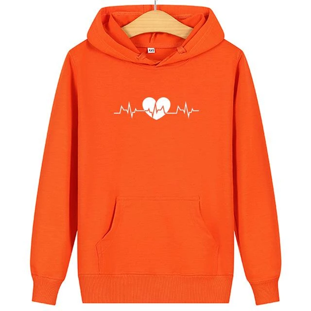 Matching Hoodies Graphic Hearts - Image 6