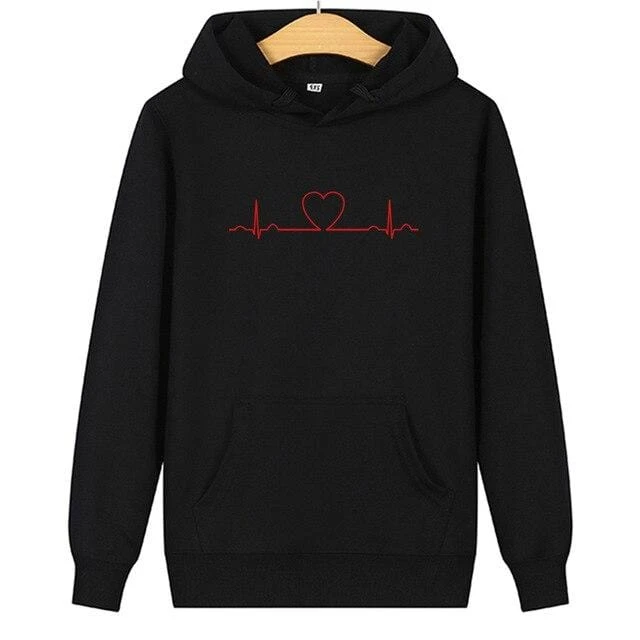 Matching Hoodies Graphic Hearts - Image 15