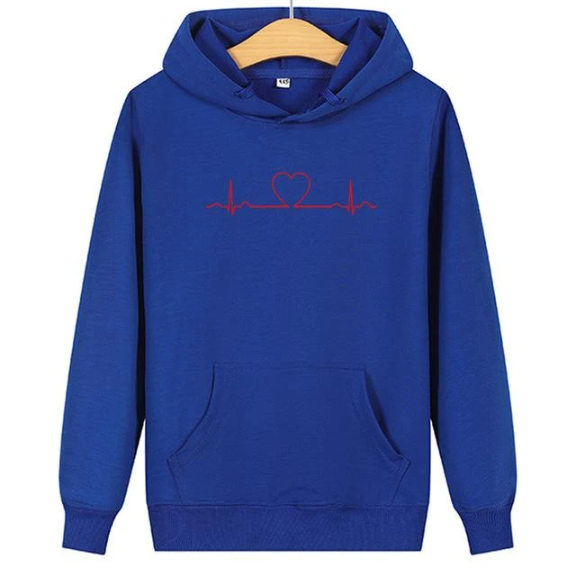 Matching Hoodies Graphic Hearts - Image 9
