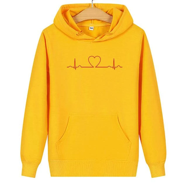 Matching Hoodies Graphic Hearts - Image 5