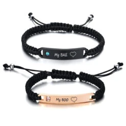 My Boo And My Bae Couple Bracelets
