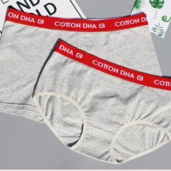 Matching Couples Underwear Grey And Red