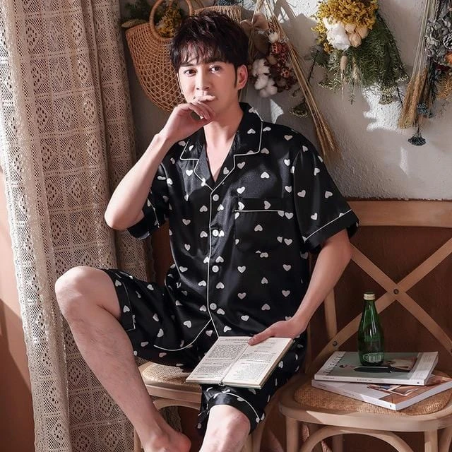 Couples Christmas Pajamas Short Sleeve - Image 5