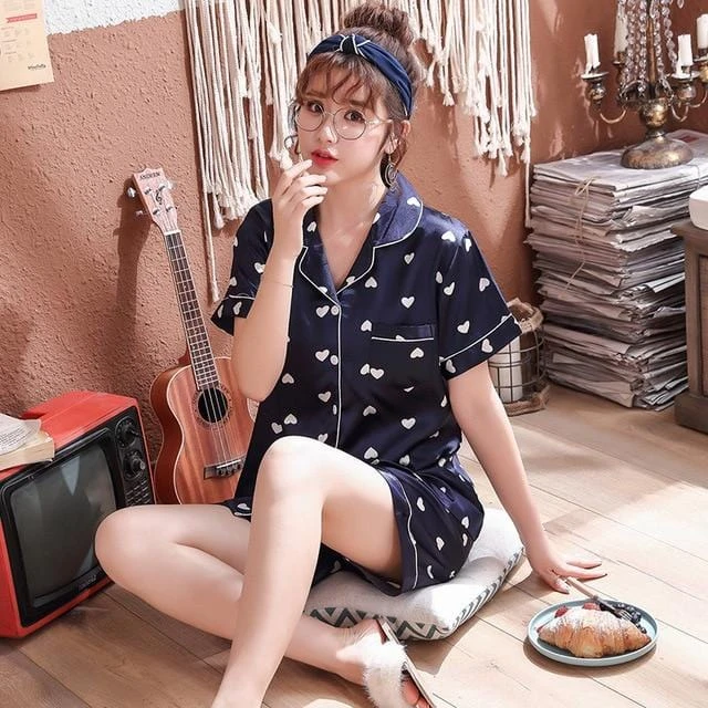 Couples Christmas Pajamas Short Sleeve - Image 6