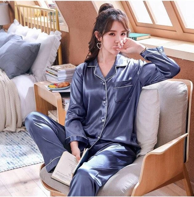 Matching Christmas Pajamas BF And GF - Image 5