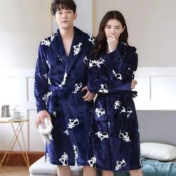 Christmas Bathrobe For Couples