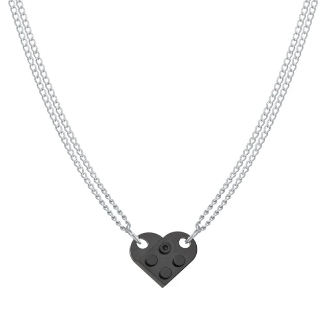 Lego Brick Heart Necklace - Image 7