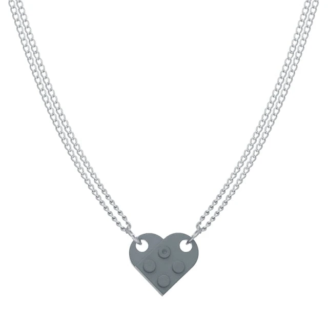 Lego Brick Heart Necklace - Image 10