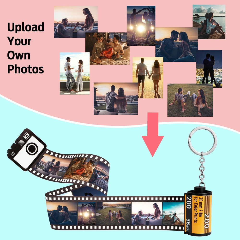Custom Film Roll Keychain - Image 2